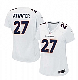 Women Nike Denver Broncos #27 Steve Atwater 2016 White Game Event Jersey,baseball caps,new era cap wholesale,wholesale hats